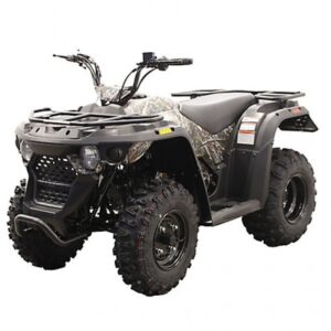 Youth MSA150 ATV – Camo 150cc Utility Quad Bike with Front & Rear Cargo Racks, Off-Road All-Terrain ATV