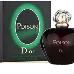 Christian Dior Poison For Women | Eau De Toilette | 3.4 Fl Oz  | Iconic Fragrance