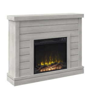 Alaya Wall Mounted Electric Fireplace Sands & Stable Finishs