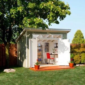 Professionally Installed 10 x 8 Modern Office Shed
