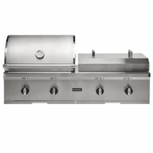 Coyote 50″ Combo Built-In Gas and Flat Top Grill