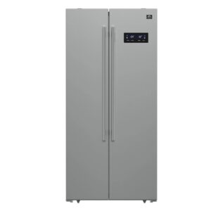 FORNO Salerno 33″ 15.6 cu. ft. Side-by-Side Built-In Refrigerator in Stainless Steel, FFRBI1805-33SB