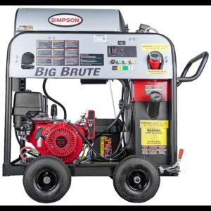 Simpson BB65106 Big Brute Professional 4000 PSI (Gas-Hot Water) Pressure Washer – UK Fast Gas