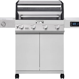 Monument Grills Eminence 405 |Tech Stainless Propane Gas Grills Eminence 405 & Cast Iron Cooking Plate